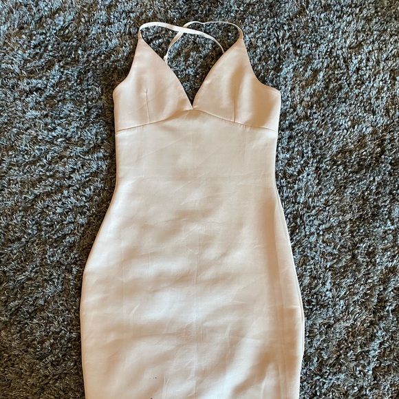 Nude Bodycon Dress - Picture 1 of 2